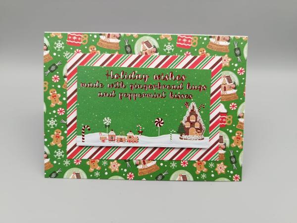 Weihnachtskarte "Lebkuchen‑Zauber"